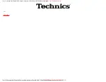 Preview for 3 page of Technics SA-EH760 Service Manual