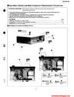 Предварительный просмотр 3 страницы Technics SA-EX100 Service Manual