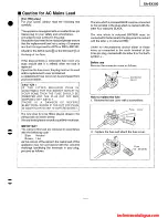 Предварительный просмотр 7 страницы Technics SA-EX100 Service Manual