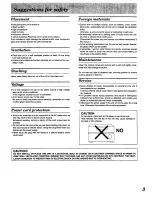 Preview for 3 page of Technics SA-EX300 Operating Instructions Manual