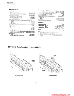 Предварительный просмотр 2 страницы Technics SA-EX320 Service Manual