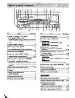 Preview for 4 page of Technics SA-EX500 Operating Instructions Manual