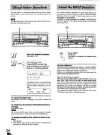 Preview for 24 page of Technics SA-EX500 Operating Instructions Manual