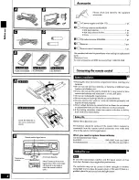 Preview for 4 page of Technics SA-EX510; SA-EX410; SA-EX310 Operating Instructions Manual