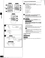 Preview for 18 page of Technics SA-EX510; SA-EX410; SA-EX310 Operating Instructions Manual