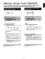 Preview for 13 page of Technics SA-GX100L Operating Instructions Manual