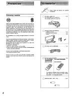 Preview for 4 page of Technics SA-GX290 Operating Instructions Manual