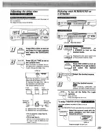 Preview for 19 page of Technics SA-GX290 Operating Instructions Manual