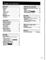 Preview for 3 page of Technics SA-GX350 Operating Instructions Manual