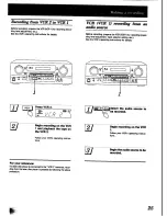 Preview for 25 page of Technics SA-GX350 Operating Instructions Manual