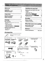 Preview for 3 page of Technics SA-GX390 Operating Instructions Manual