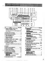 Preview for 5 page of Technics SA-GX390 Operating Instructions Manual