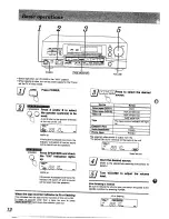 Preview for 12 page of Technics SA-GX390 Operating Instructions Manual