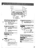 Preview for 13 page of Technics SA-GX390 Operating Instructions Manual