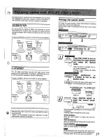 Preview for 17 page of Technics SA-GX390 Operating Instructions Manual