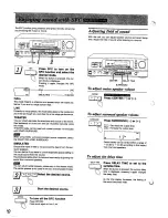 Preview for 20 page of Technics SA-GX390 Operating Instructions Manual