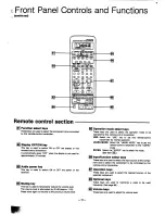 Preview for 16 page of Technics SA-GX910 Operating Instructions Manual