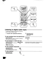 Preview for 51 page of Technics SA-GX910 Operating Instructions Manual