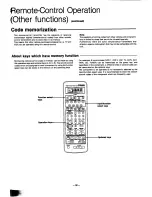 Preview for 68 page of Technics SA-GX910 Operating Instructions Manual