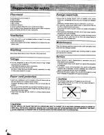 Предварительный просмотр 4 страницы Technics SA-TX50 Operating Instructions Manual