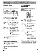 Предварительный просмотр 21 страницы Technics SA-TX50 Operating Instructions Manual