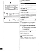 Предварительный просмотр 22 страницы Technics SADX830 - RECEIVER Operating Instructions Manual