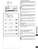 Предварительный просмотр 25 страницы Technics SADX830 - RECEIVER Operating Instructions Manual