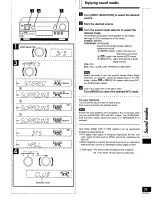 Предварительный просмотр 29 страницы Technics SADX830 - RECEIVER Operating Instructions Manual