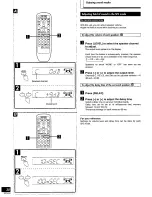 Предварительный просмотр 30 страницы Technics SADX830 - RECEIVER Operating Instructions Manual