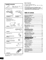 Preview for 2 page of Technics SADX930 - RECEIVER Operating Instructions Manual