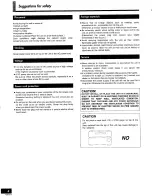 Preview for 4 page of Technics SADX930 - RECEIVER Operating Instructions Manual