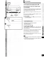 Preview for 21 page of Technics SADX930 - RECEIVER Operating Instructions Manual