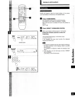 Preview for 23 page of Technics SADX930 - RECEIVER Operating Instructions Manual