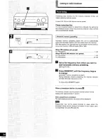 Preview for 24 page of Technics SADX930 - RECEIVER Operating Instructions Manual