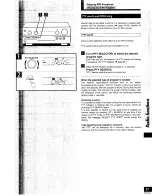 Preview for 27 page of Technics SADX930 - RECEIVER Operating Instructions Manual