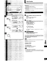 Preview for 39 page of Technics SADX930 - RECEIVER Operating Instructions Manual