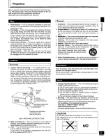 Предварительный просмотр 3 страницы Technics SAEX140 - RECEIVER Operating Instructions Manual