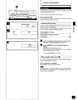 Предварительный просмотр 11 страницы Technics SAEX140 - RECEIVER Operating Instructions Manual