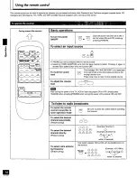 Предварительный просмотр 14 страницы Technics SAEX140 - RECEIVER Operating Instructions Manual