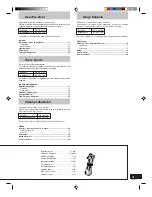 Предварительный просмотр 3 страницы Technics SB-AFC140 Operating Instructions Manual