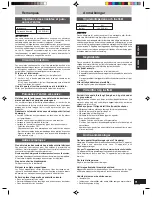 Предварительный просмотр 9 страницы Technics SB-AFC250 Operating Instructions Manual