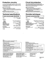 Preview for 4 page of Technics SB-AFC300 Operating Instructions