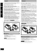 Preview for 4 page of Technics SB-CA11 Operating Instructions Manual