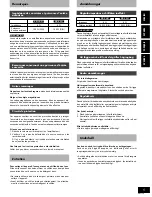 Preview for 9 page of Technics SB-CA11 Operating Instructions Manual