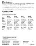 Preview for 4 page of Technics SB-CR33 Operating Instructions