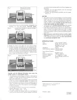 Предварительный просмотр 4 страницы Technics SB-E100 Operating Instructions