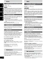 Preview for 6 page of Technics SB-FW140 Operating Instructions Manual