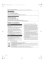 Предварительный просмотр 6 страницы Technics SB-G90 Owner'S Manual