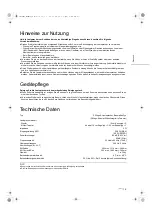 Preview for 47 page of Technics SB-G90M2 Owner'S Manual