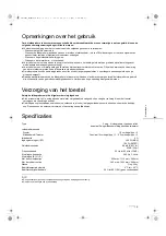 Preview for 117 page of Technics SB-G90M2 Owner'S Manual